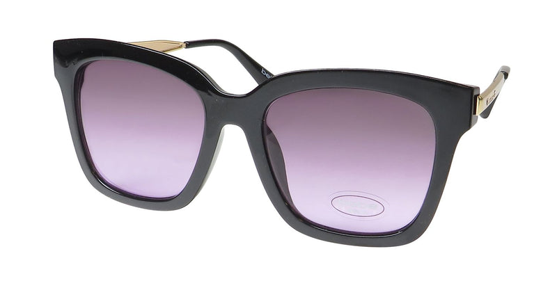 bebe Black Rectangular Women\'s Sunglasses Bebe Women main image 4