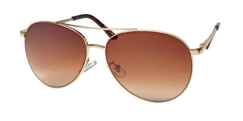 Oscar De La Renta Women\'s Gold Brown Gradient Aviator Sunglasses Classic O9-23 Oscar De La Renta Women main image 4