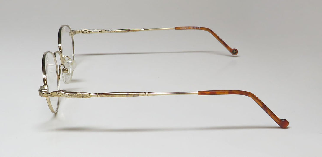Color_gold / gray clip-on lens