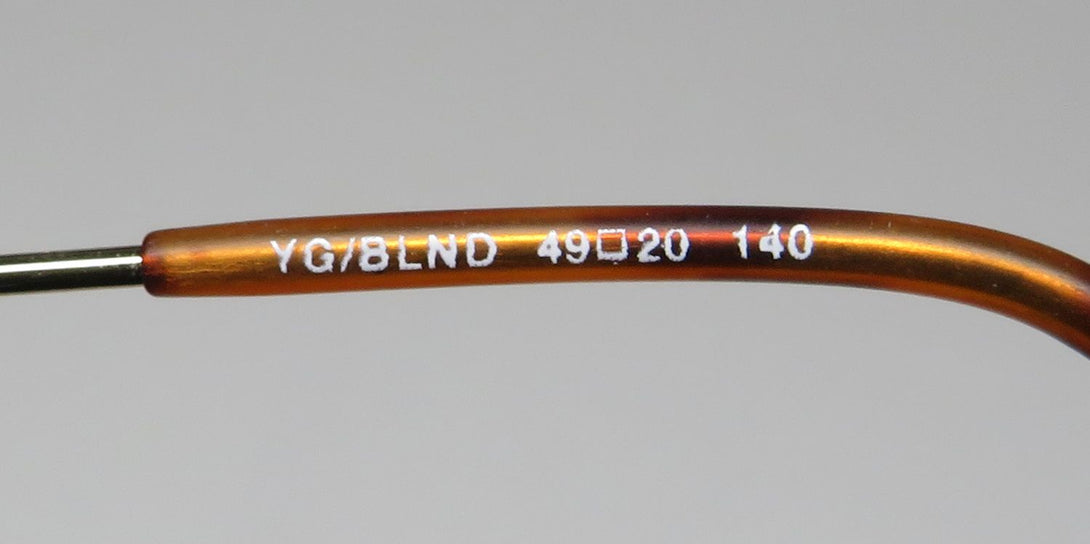 Color_gold / gray clip-on lens
