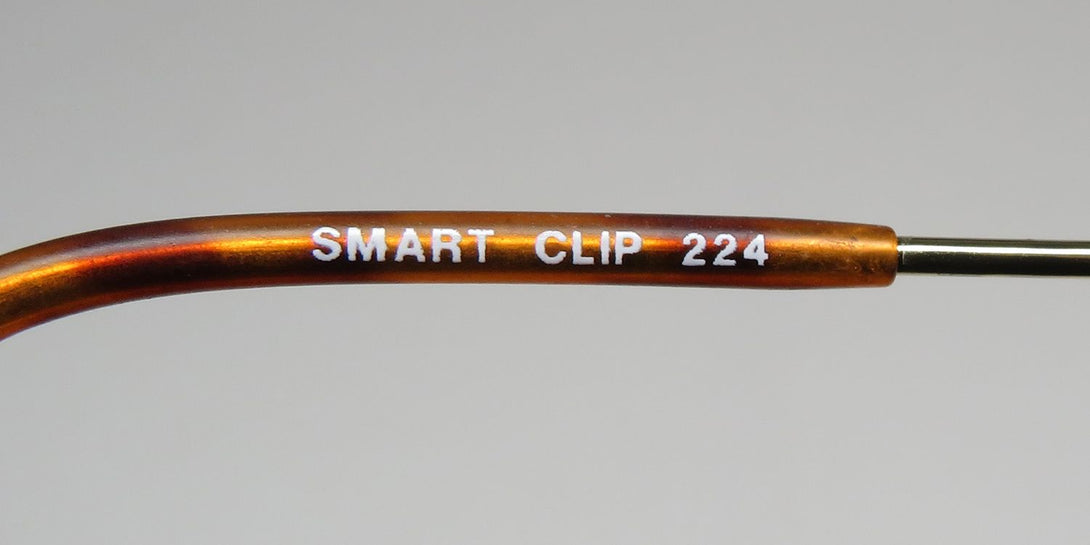 Color_gold / gray clip-on lens