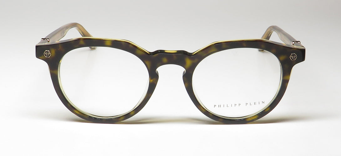 Philipp Plein Vpp060v Plein Skull Pyramid Eyeglasses