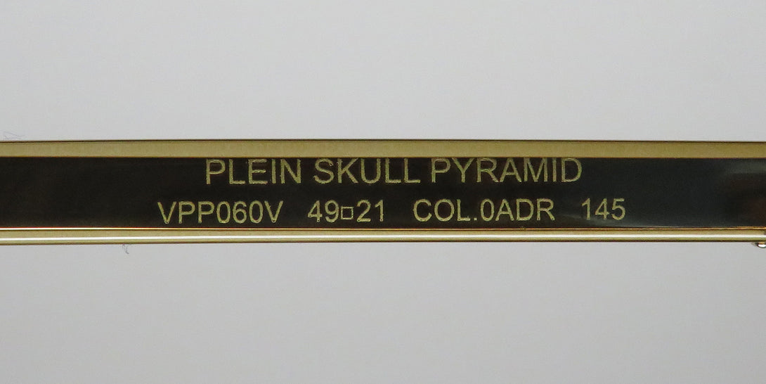 Philipp Plein Vpp060v Plein Skull Pyramid Eyeglasses
