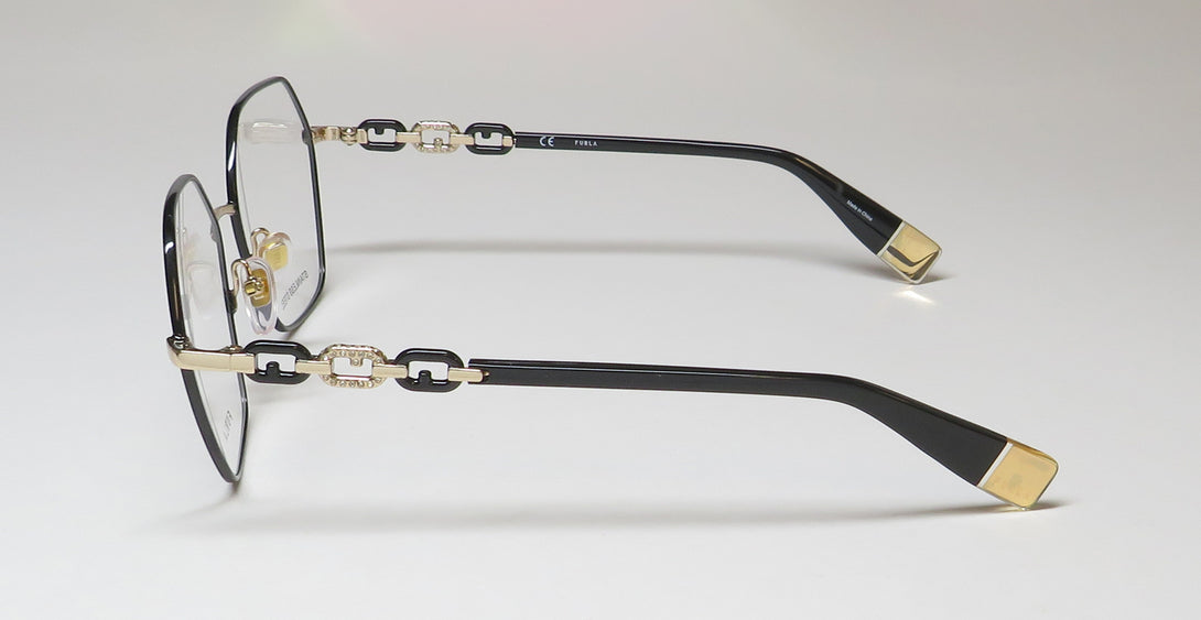 Color_shiny rose gold with black