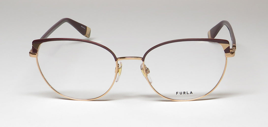 Color_shiny copper gold / burgundy
