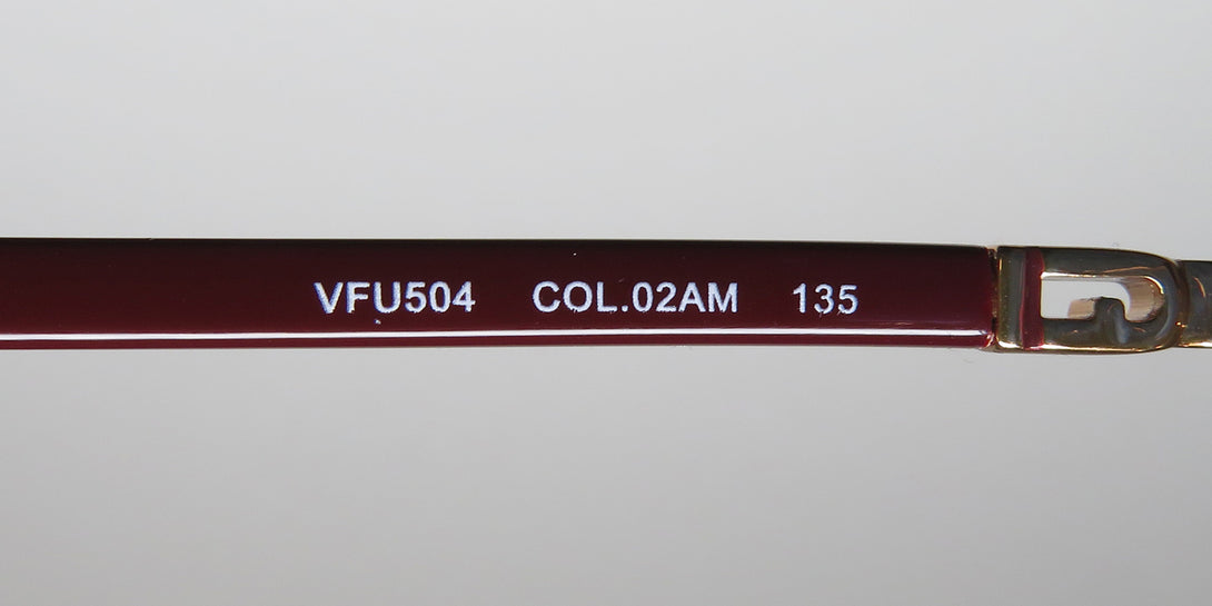 Color_shiny copper gold / burgundy