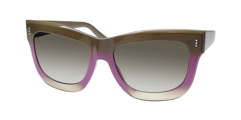 Escada Violet Gradient Square Frame Sunglasses with Gold Temples German Designer s-l400.jpg main image 3