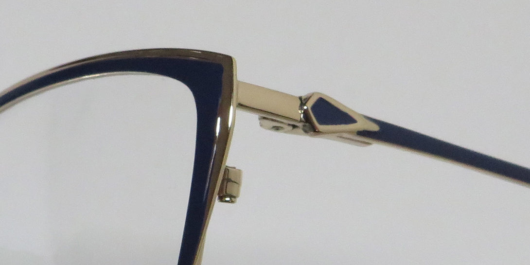 Color_semi matte navy / shiny gold