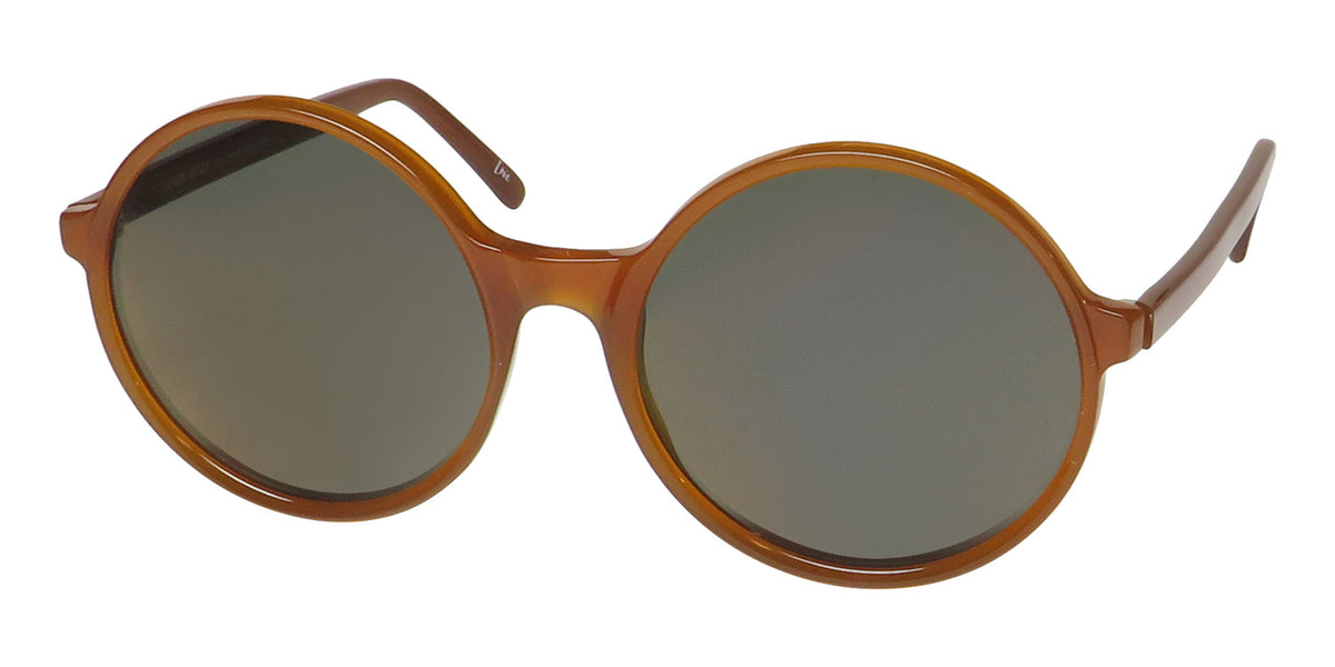 Andy Wolf Brown Metal  Sunglasses Honeysuckle Sunglasses by Andy Wolf – THE OPTICAL. CO main image 4