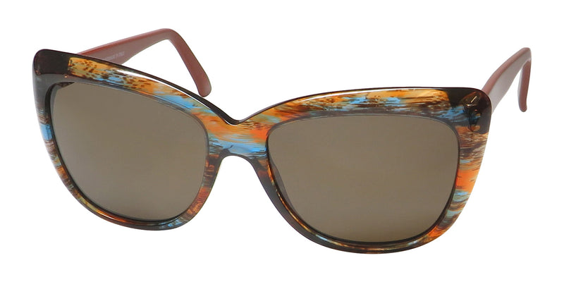 Andy Wolf Bicolor Acetate Women\'s Sunglasses Andy Wolf® Alba Sun Geometric Sunglasses - EuroOptica main image 4