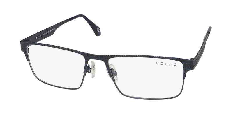 Czone A5197 90 Black Grey Gunmetal Authentic Eyeglasses 52-16-140 Czone Eyewear: Colorful Modern Glasses Frames – ModaFrames main image 3