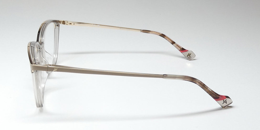 Color_rose gold / beige crystal