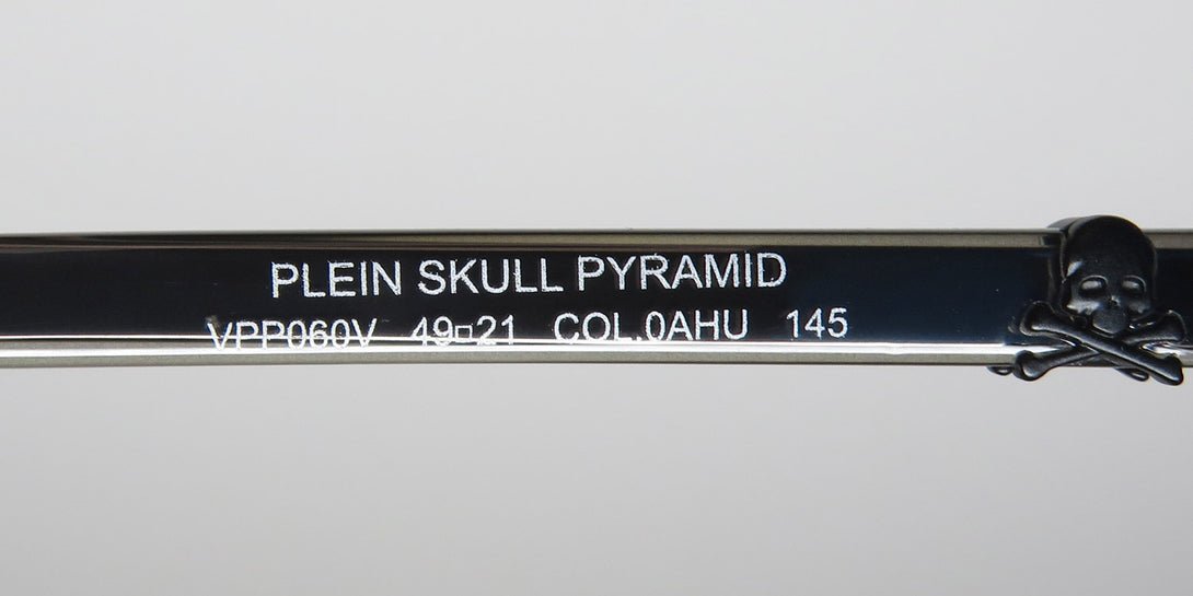 Philipp Plein Vpp060v Plein Skull Pyramid Eyeglasses
