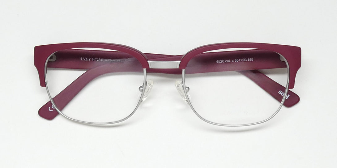 Color_matte burgundy / matte silver