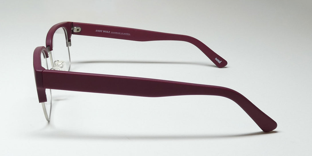 Color_matte burgundy / matte silver
