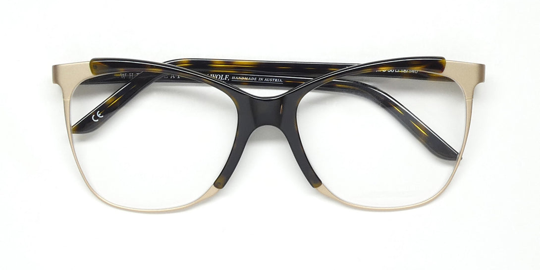 Color_matte gold / tortoise