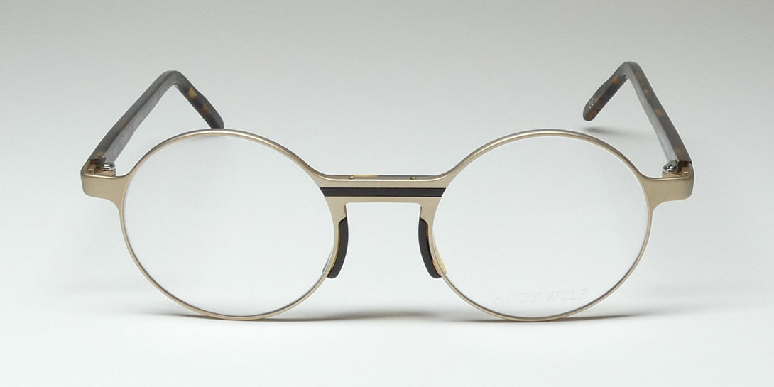 Color_matte gold / tortoise / brown