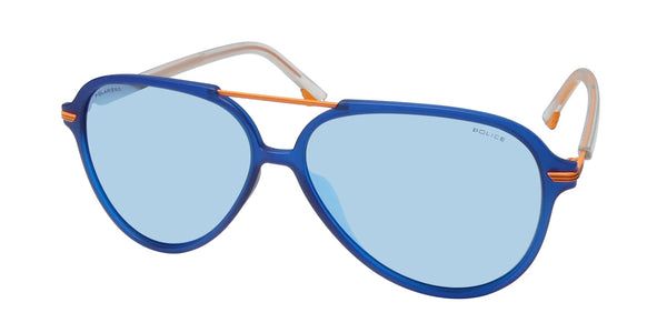 Color_matte blue / orange / clear