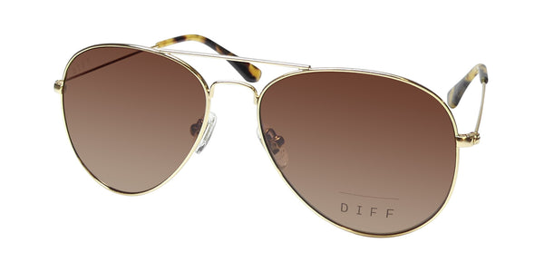 Color_brushed gold / tortoise