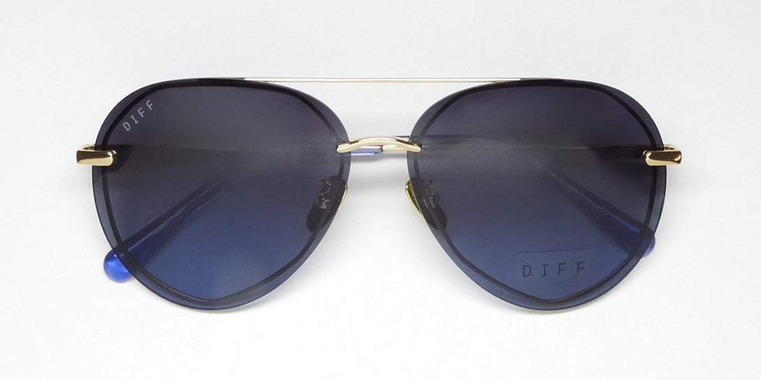 Color_gold / blue crystal