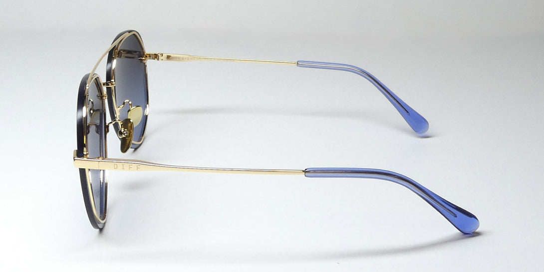 Color_gold / blue crystal