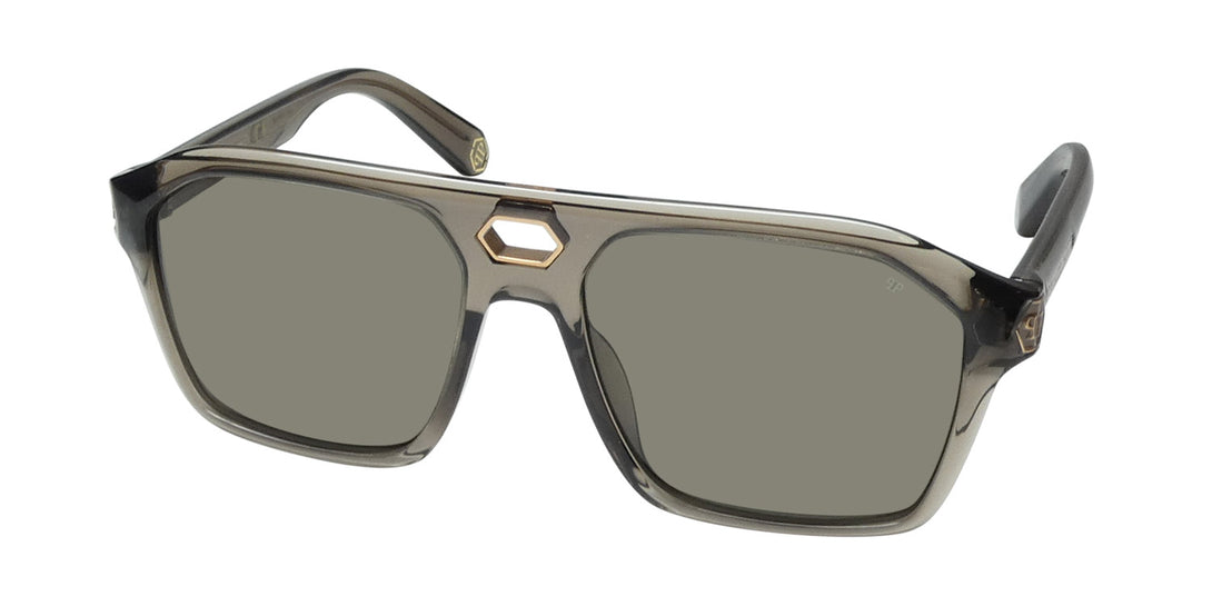 Color_shiny transparent brown