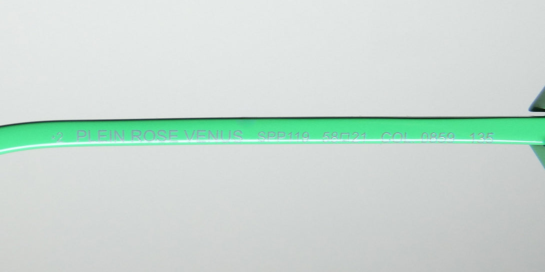 Philipp Plein Spp119 Plein Rose Venus Sunglasses