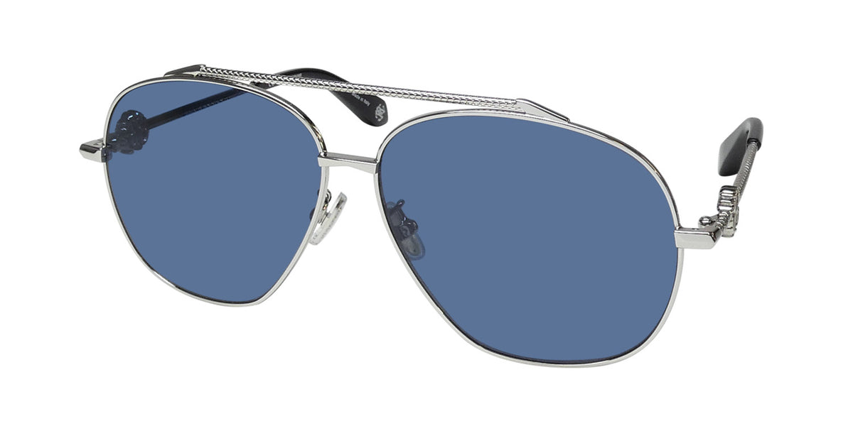 Roberto Cavalli CASCINA 1030 16X Silver Round Blue Mirror 55-20-135mm Sunglasses Roberto Cavalli CASCINA 1030 16X Silver Round | Mercari main image 2
