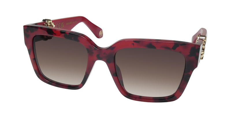 Roberto Cavalli Women\'s Oversized Sunglasses - Red Gradient Lenses Roberto Cavalli 21S 826 – Vintage Frames Company main image 4