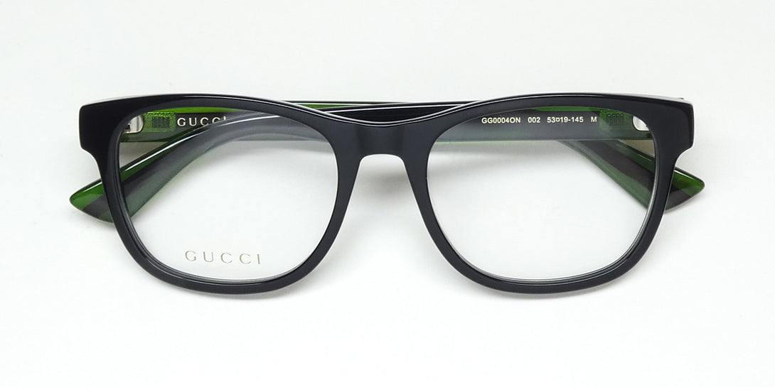 Color_black / green transparent / red