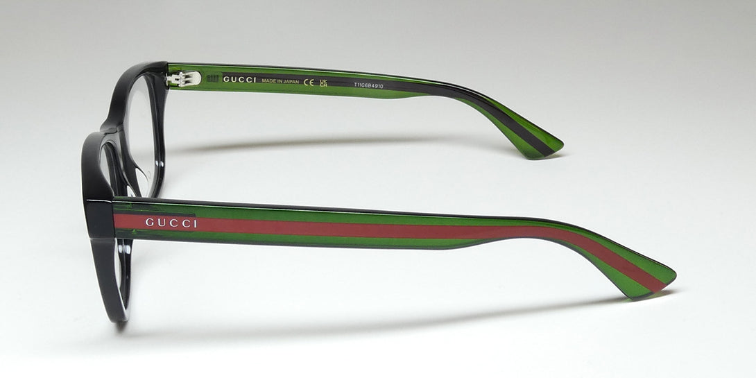 Color_black / green transparent / red