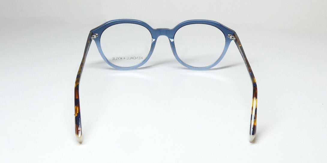 Kendall + Kylie KK0202 449 HM Women\'s Eyeglass Frames Translucent Blue 54-17-140 Kendall + Kylie in Fashion Brands | Blue - Walmart.com main image 4