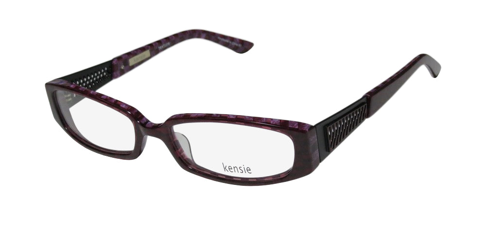 Color_square pattern burgundy / purple