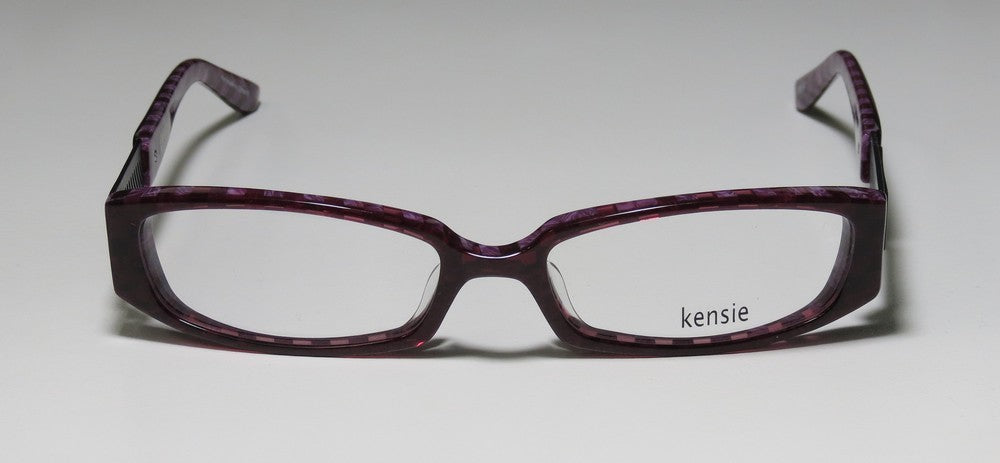 Color_square pattern burgundy / purple
